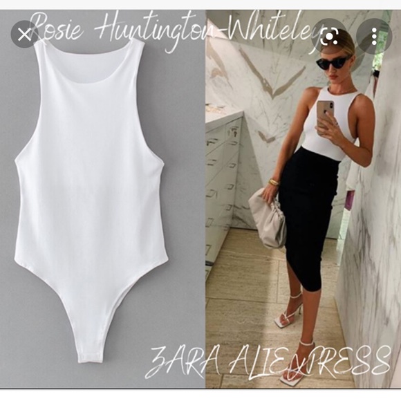 Zara high neck bodysuit - Picture 2 of 14